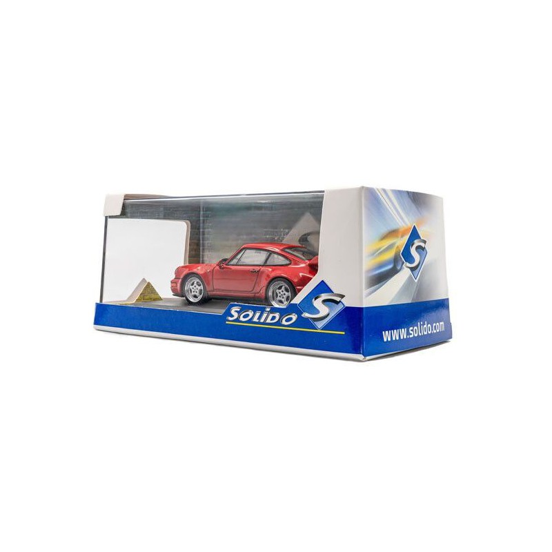 Porsche 911 (964) RS 3.8 '94, rood - 1:43 - Solido