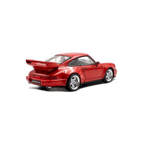 Porsche 911 (964) RS 3.8 '94, rood - 1:43 - Solido