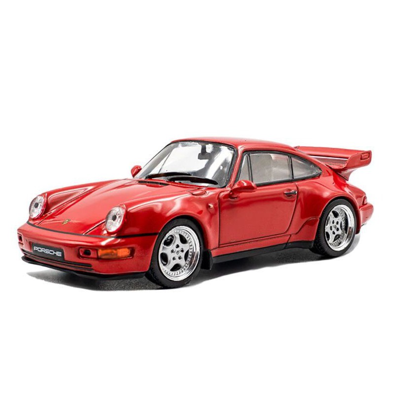 Porsche 911 (964) RS 3.8 '94, rood - 1:43 - Solido