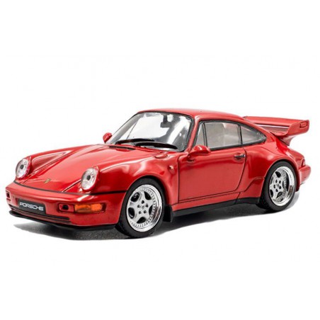 Porsche 911 (964) RS 3.8 '94, rood - 1:43 - Solido