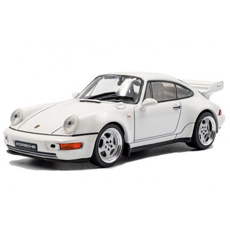 Porsche 911 (964) RS 3.8 '94, wit - 1:43 - Solido