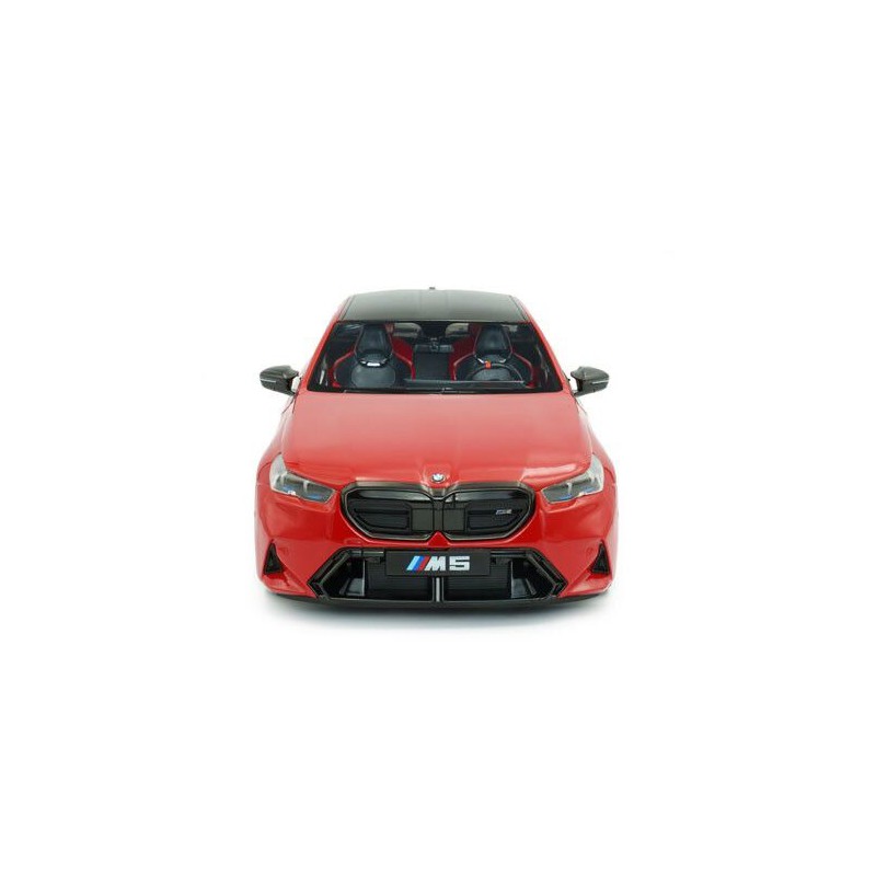 BMW M5 (G90) sedan '25, rood - 1:18 - Solido