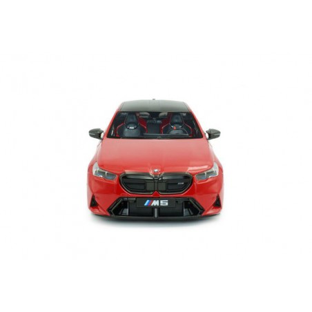 BMW M5 (G90) sedan '25, rood - 1:18 - Solido
