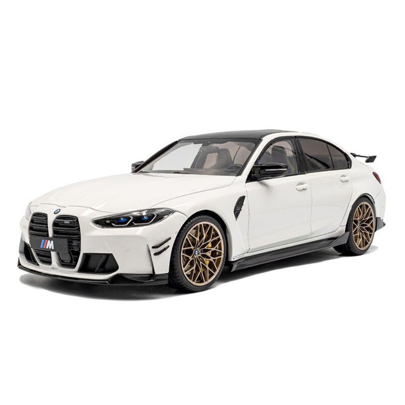BMW M3 (G80) Performance Parts '24, wit (Alpineweiss) - 1:18 - Solido