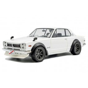 Nissan Skyline (C10) Hakosuka Solido Works '70, wit - 1:18 - Solido