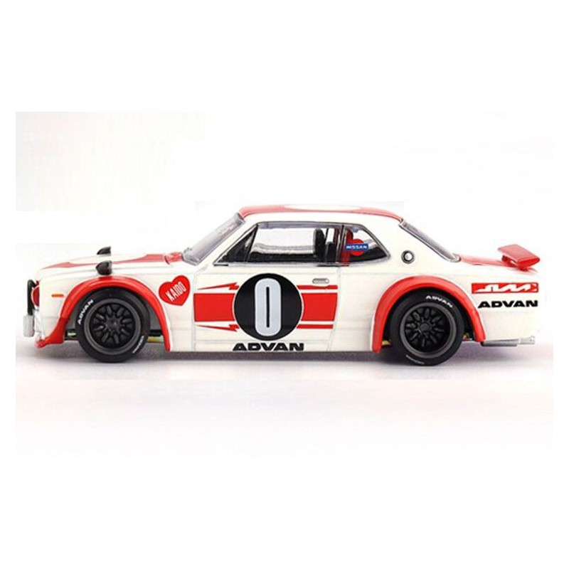 Nissan Skyline GT-R (KPGC10) Kaido Works V2 '69, Kaido House 1:64, Mini GT