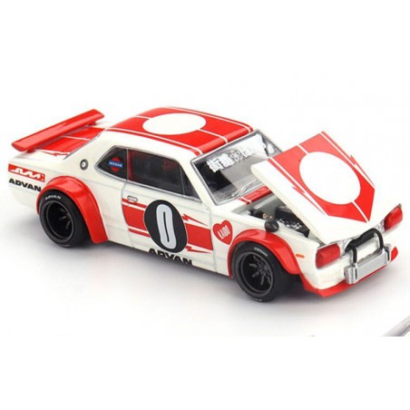 Nissan Skyline GT-R (KPGC10) Kaido Works V2 '69, Kaido House 1:64, Mini GT