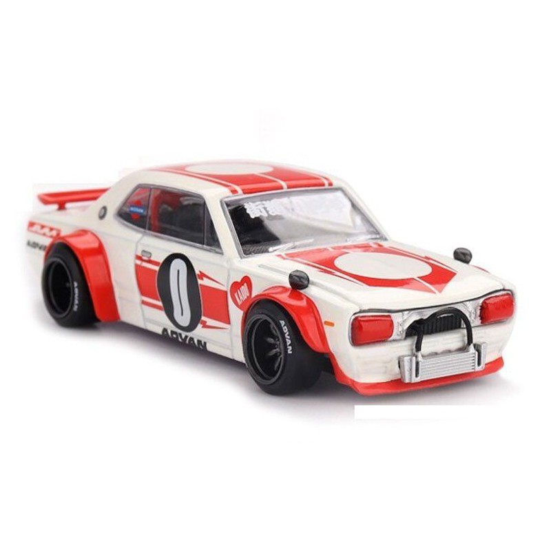 Nissan Skyline GT-R (KPGC10) Kaido Works V2 '69, Kaido House 1:64, Mini GT