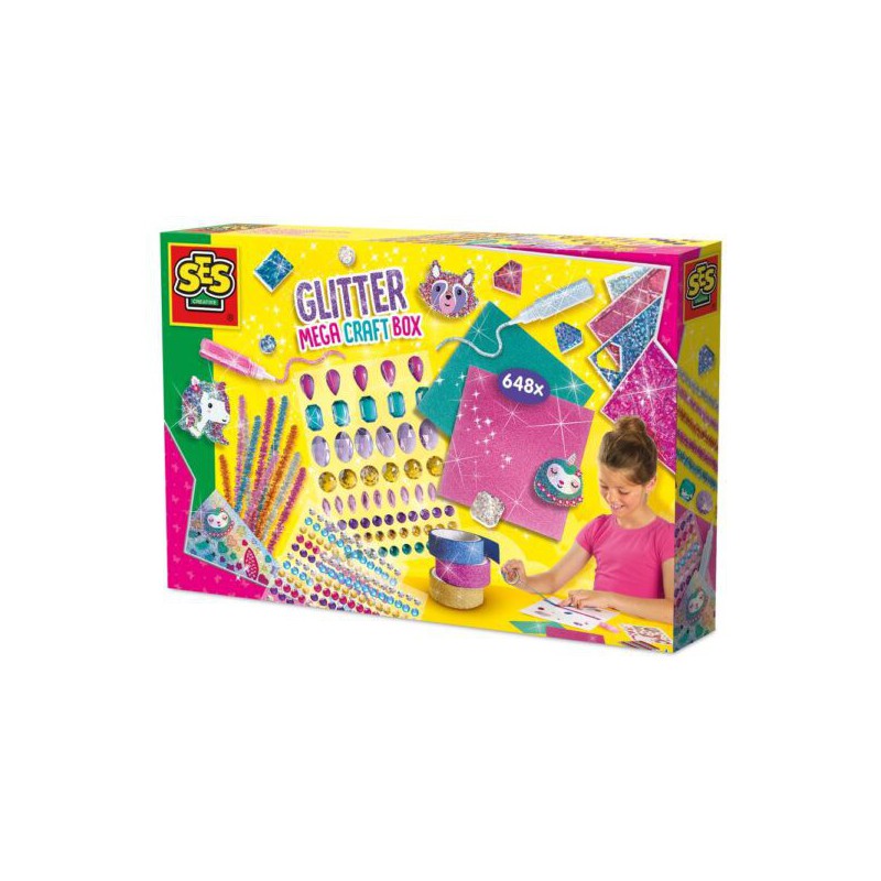 SES - Glitter Mega Knutselbox