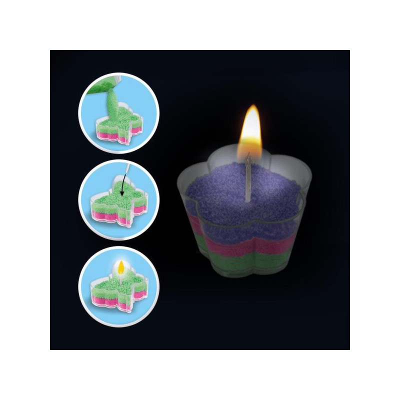 SES - Zand/Was Kaarsen