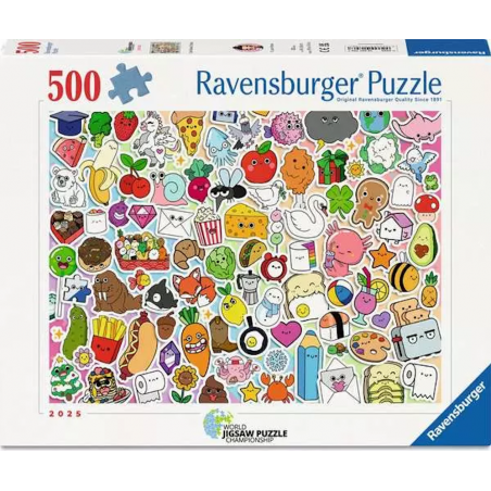 Cute Kawaii chaos, 500 stukjes Ravensburger
