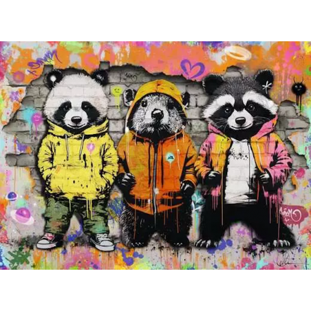 Furry Friends 500 stukjes Ravensburger