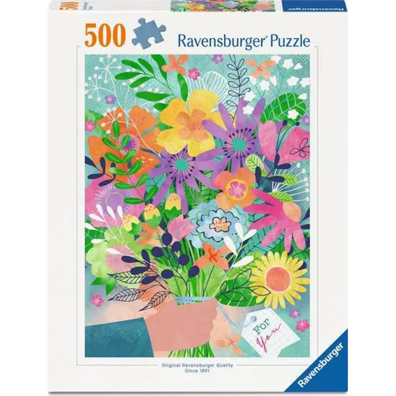 Flowers for you, 500 stukjes Ravensburger