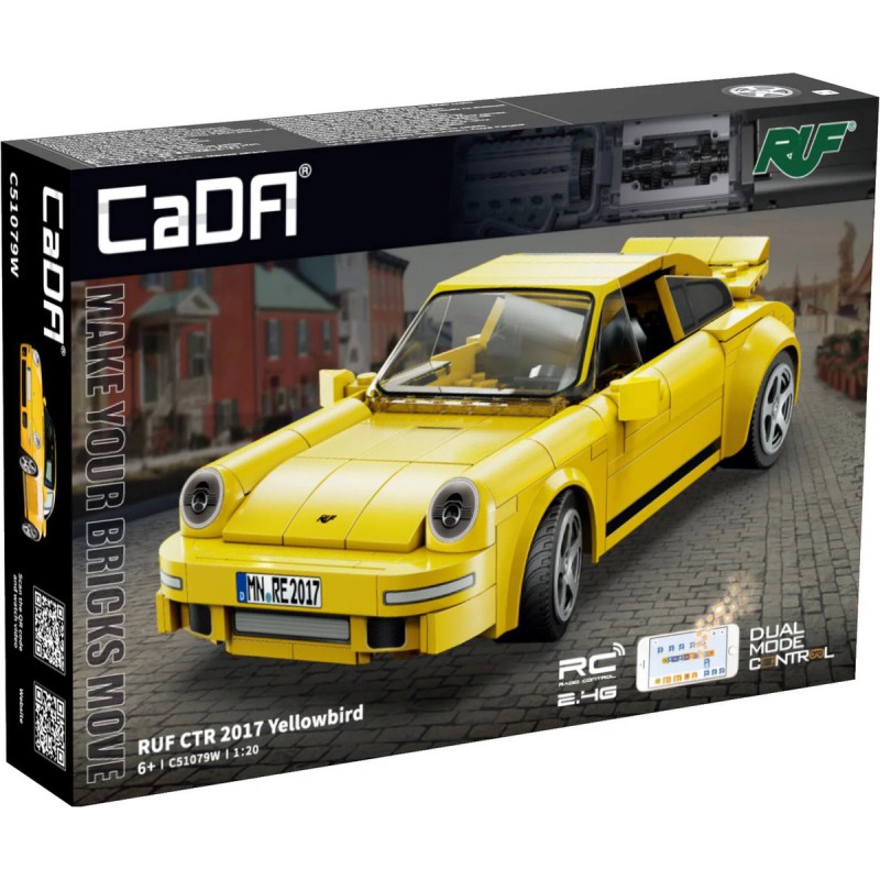 CaDA C51079W - RUF CTR 2017 Yellowbird - RC Bouwset