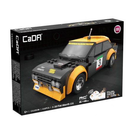 CaDA C51092W - Fiat Abarth 131 - RC Bouwset