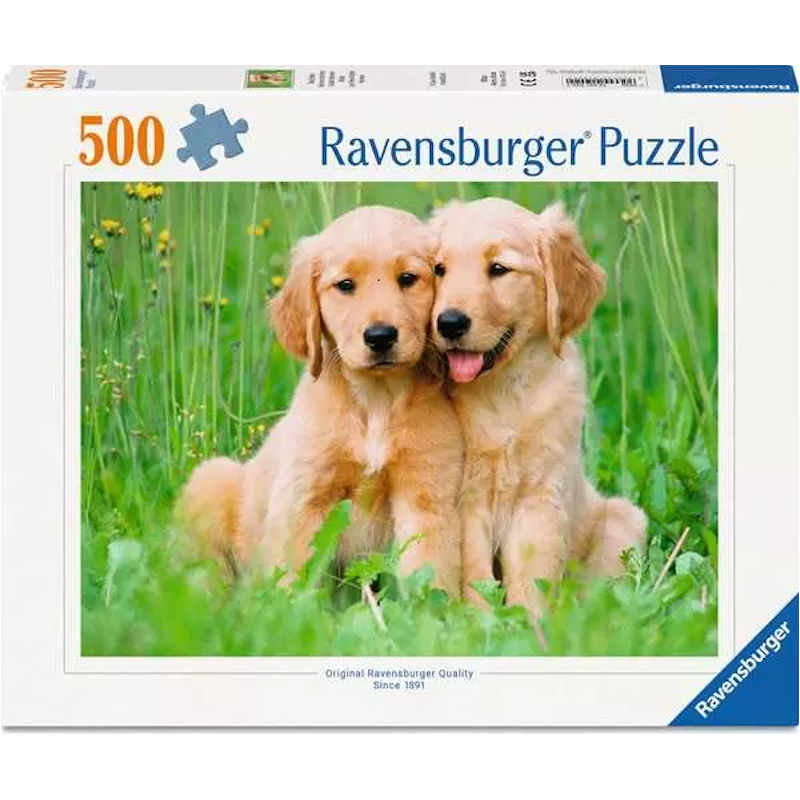 The Golden Retriever brothers, 500 stukjes Ravensburger