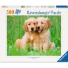 The Golden Retriever brothers, 500 stukjes Ravensburger