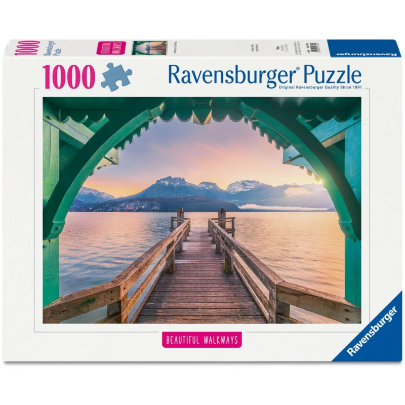 Footbridge at Lac D'Annecy, 1000 stukjes Ravensburger