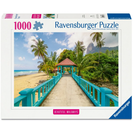 Colourful bridge in Malaysia, 1000 stukjes Ravensburger