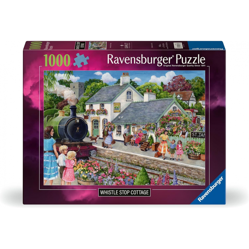 Whistle stop cottage, 1000 stukjes Ravensburger