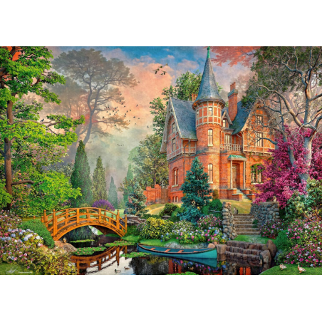 1000stukjes puzzel Ravensburger Terracotta Mansion