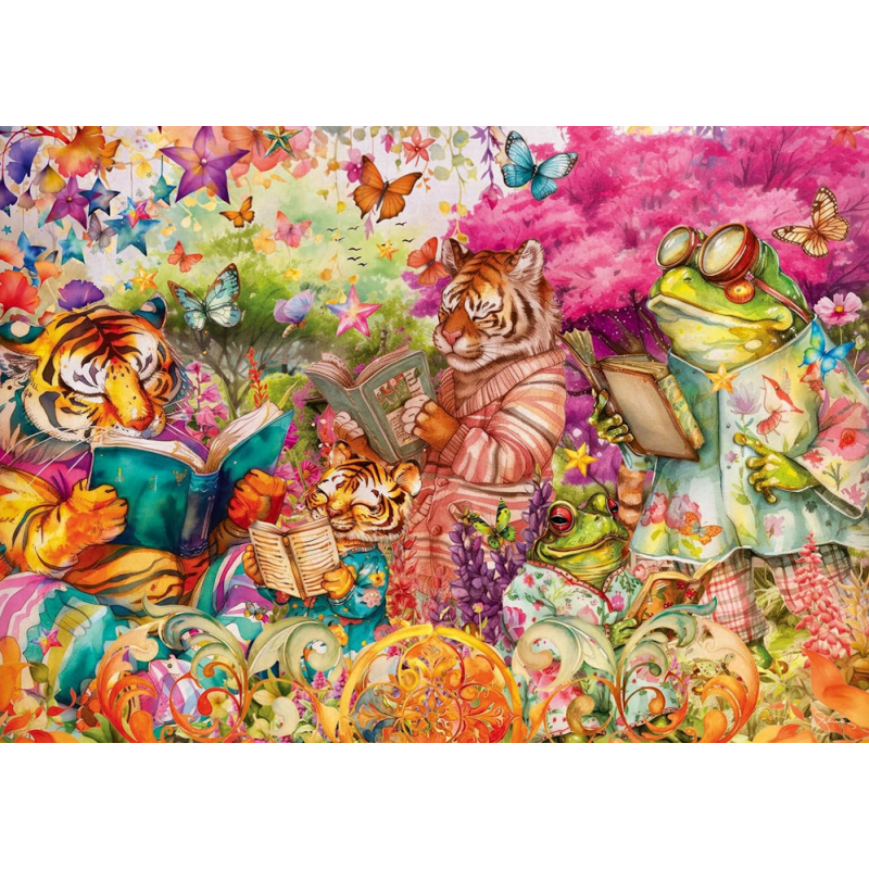 1000stukjes puzzel Ravensburger Book club