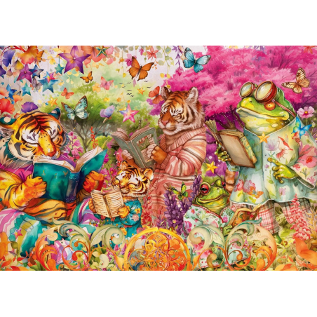 1000stukjes puzzel Ravensburger Book club