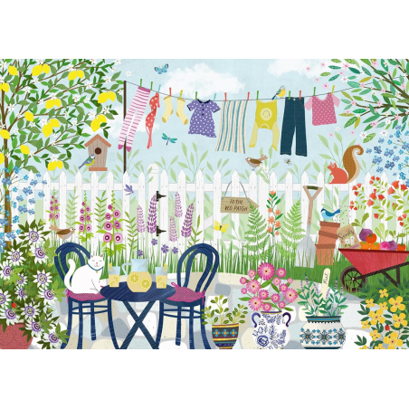 1000stukjes puzzel Ravensburger Summer Garden