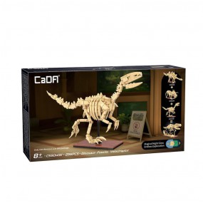 CaDA C59014W - Dinosaur Fossils: Velociraptor - Creative Serie