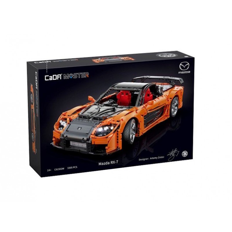 CaDA C61502W - Mazda RX-7 - Master RC Bouwset