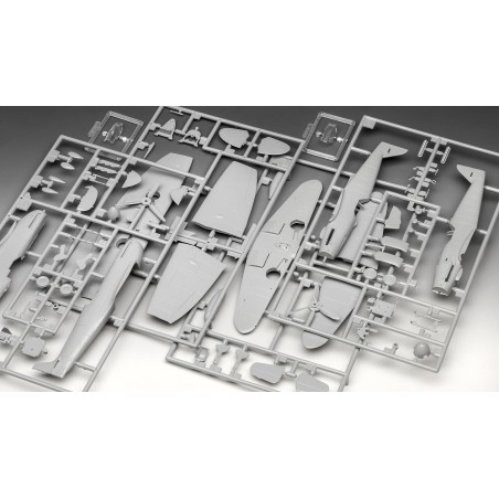 Start Set,Messerschmitt bf109g-10 & Supermarine Spitfire , Revell