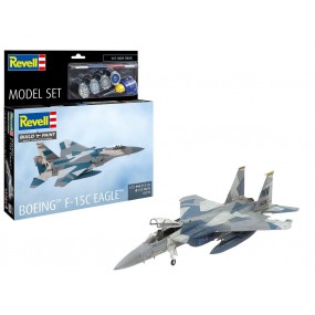 Geschenkset Boeing F-15C Eagle 1:72, Revell,  63778