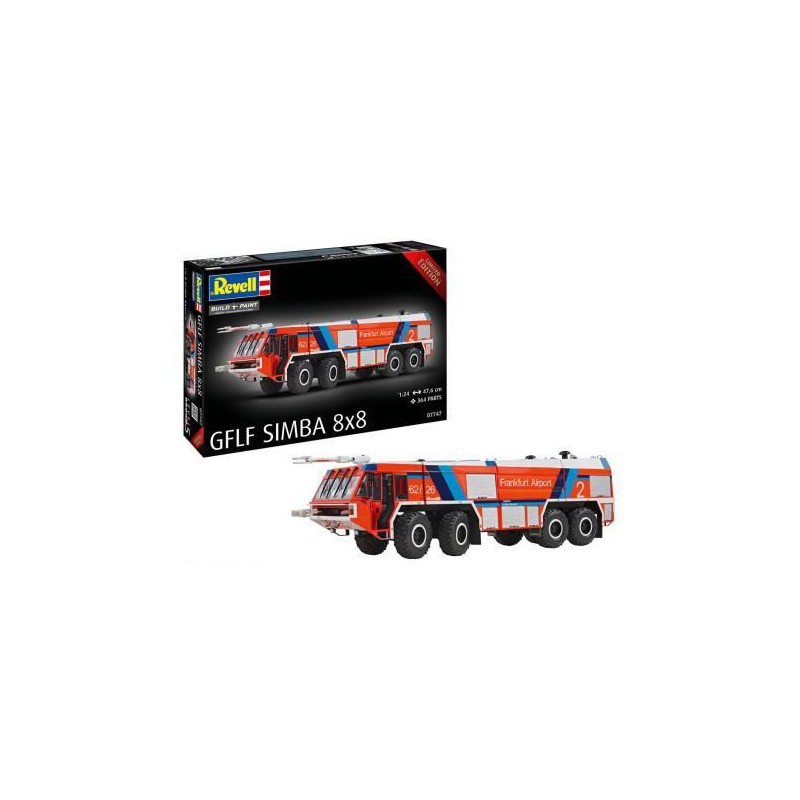 GFLF SIMBA brandblus voertuig  1:24, Revell   07747 limited edition