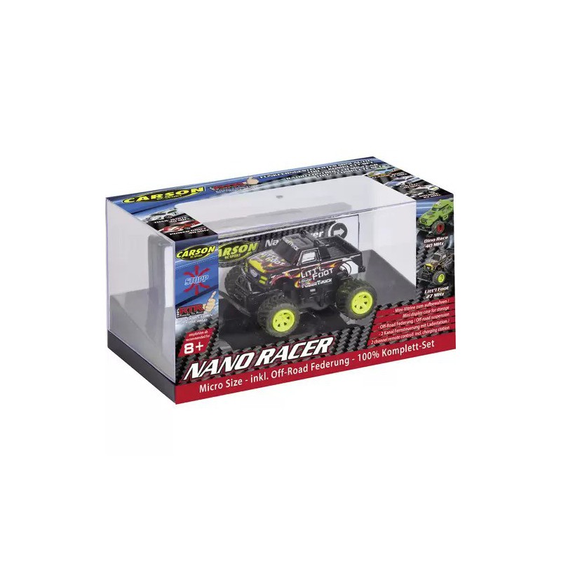 RC Nano Monster Racers Assorti 1:60, Carson