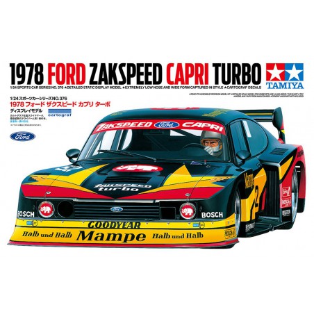 Ford Zakspeed Capri Turbo 1978 1:24, Tamiya