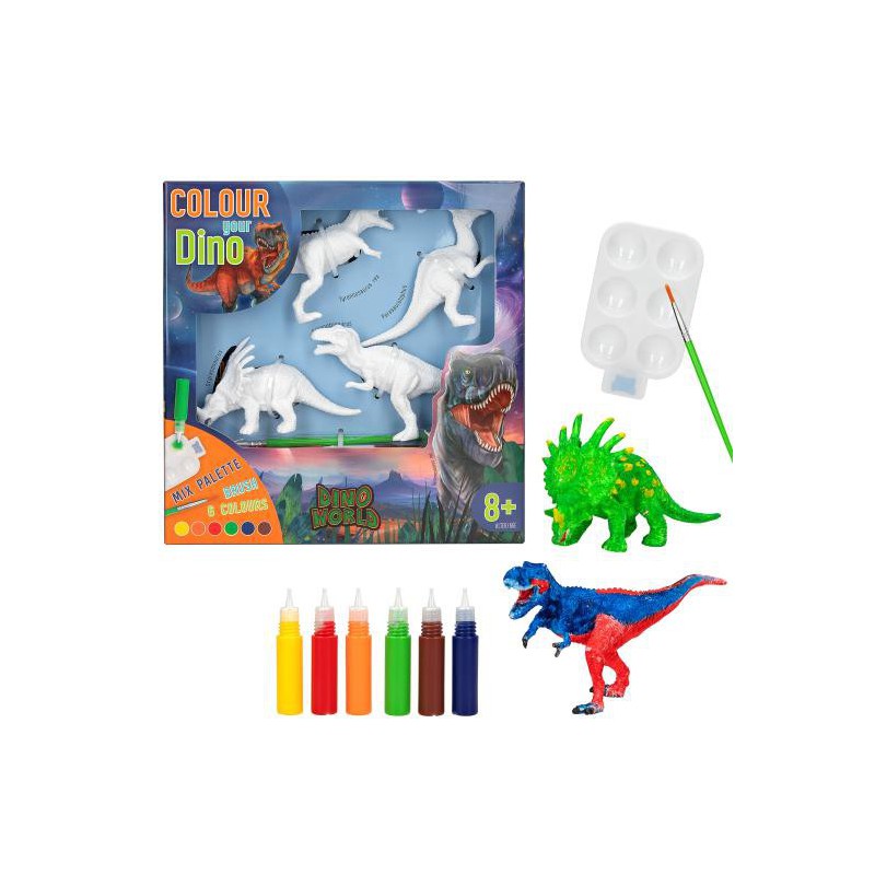 Dino World DIY Colour your Dino 12672
