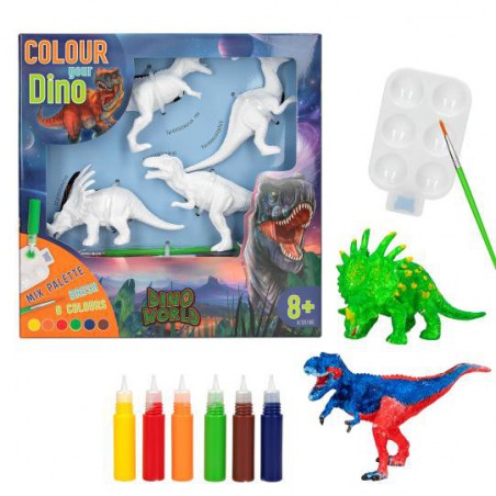 Dino World DIY Colour your Dino 12672
