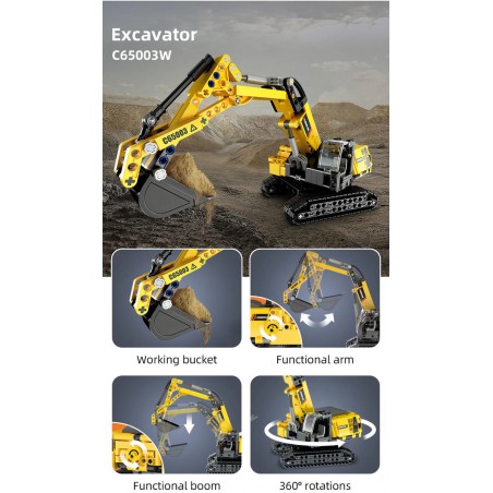 CaDA C65003W - Graafmachine - Construction serie