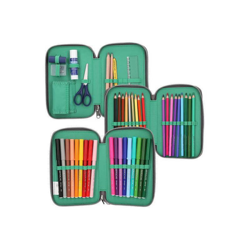 Dino World 3-vaks etui PANTHER 13709