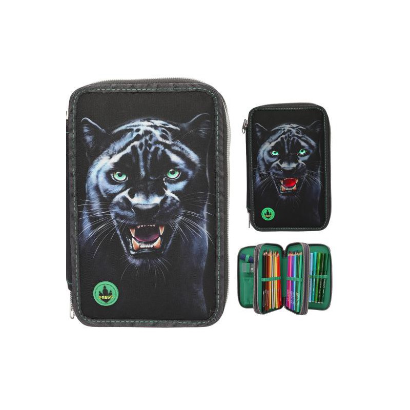 Dino World 3-vaks etui PANTHER 13709