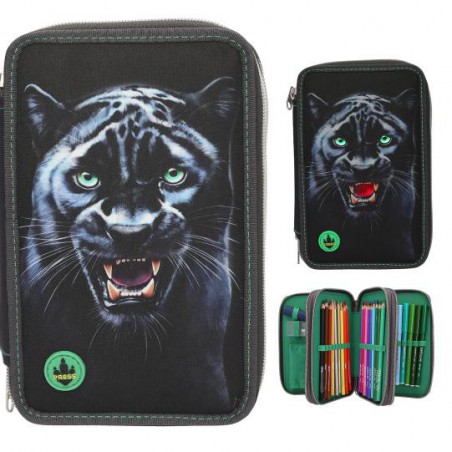 Dino World 3-vaks etui PANTHER 13709
