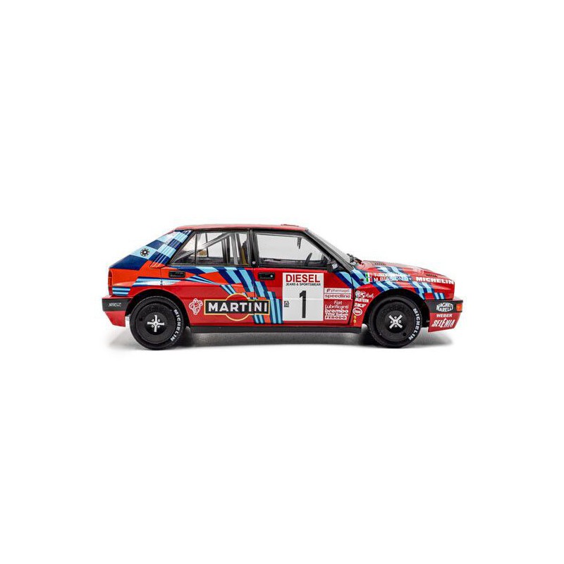 Lancia Delta HF Intergrale #1 Biasion / Siviero San Remo '89 - 1:18 - Solido