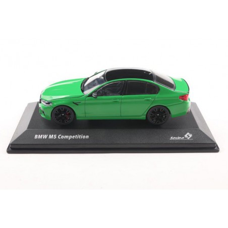 BMW M5 Competition (G90) '22, groen  - 1:43 - Solido