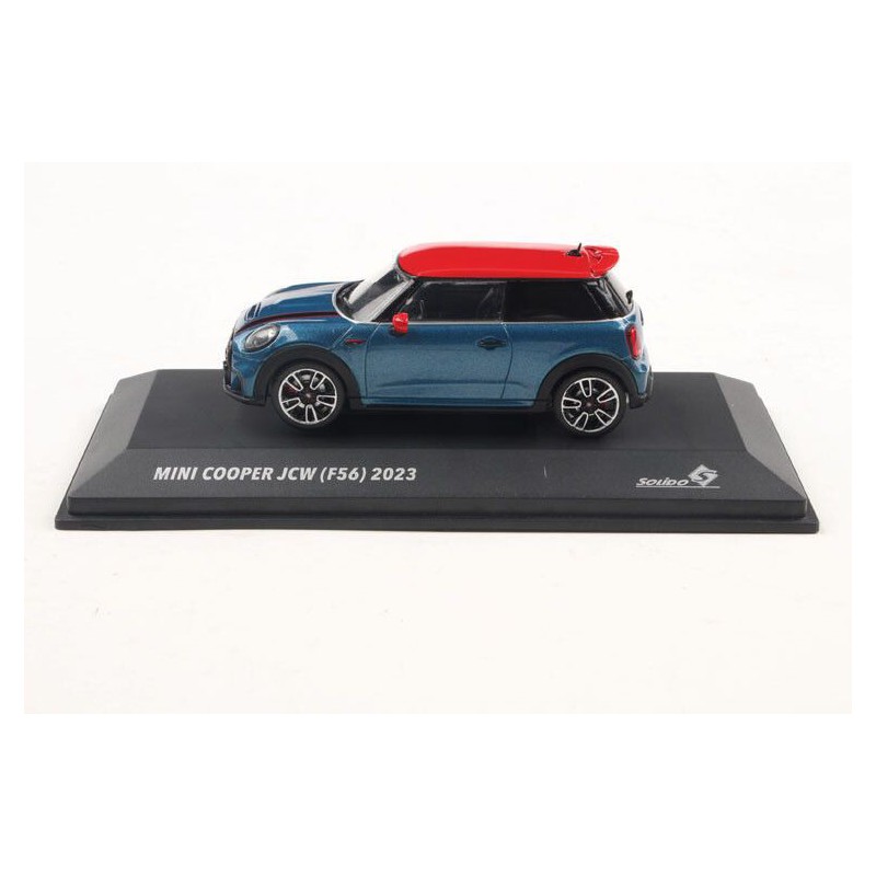 Mini Cooper John Cooper Works '23, blauw met. - 1:43 - Solido