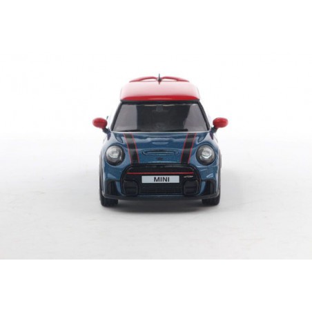 Mini Cooper John Cooper Works '23, blauw met. - 1:43 - Solido