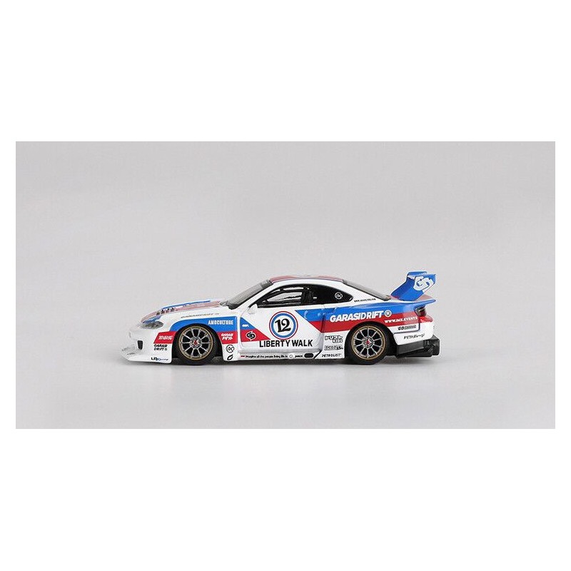 Nissan Silvia S15 LB-Super Sil. Garasidrift X LBWK '25 (1022) - Mini GT