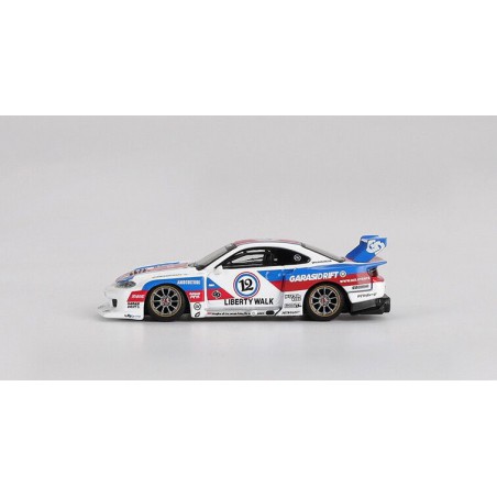 Nissan Silvia S15 LB-Super Sil. Garasidrift X LBWK '25 (1022) - Mini GT