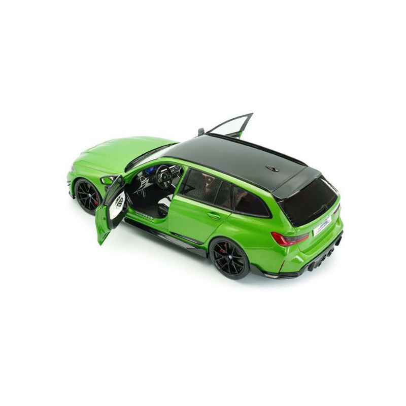 BMW M3 Touring (G81) Performance parts '24, groen met. - 1:18 - Solido