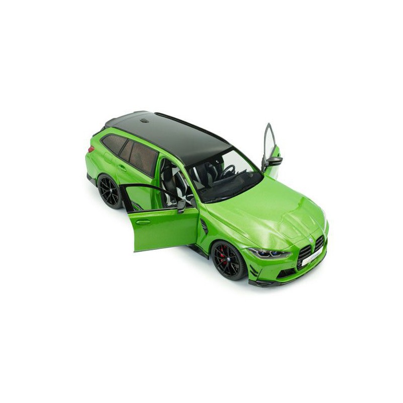 BMW M3 Touring (G81) Performance parts '24, groen met. - 1:18 - Solido