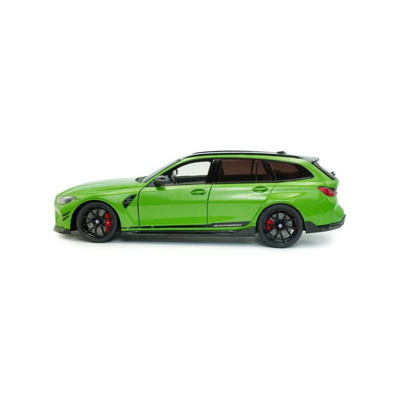 BMW M3 Touring (G81) Performance parts '24, groen met. - 1:18 - Solido